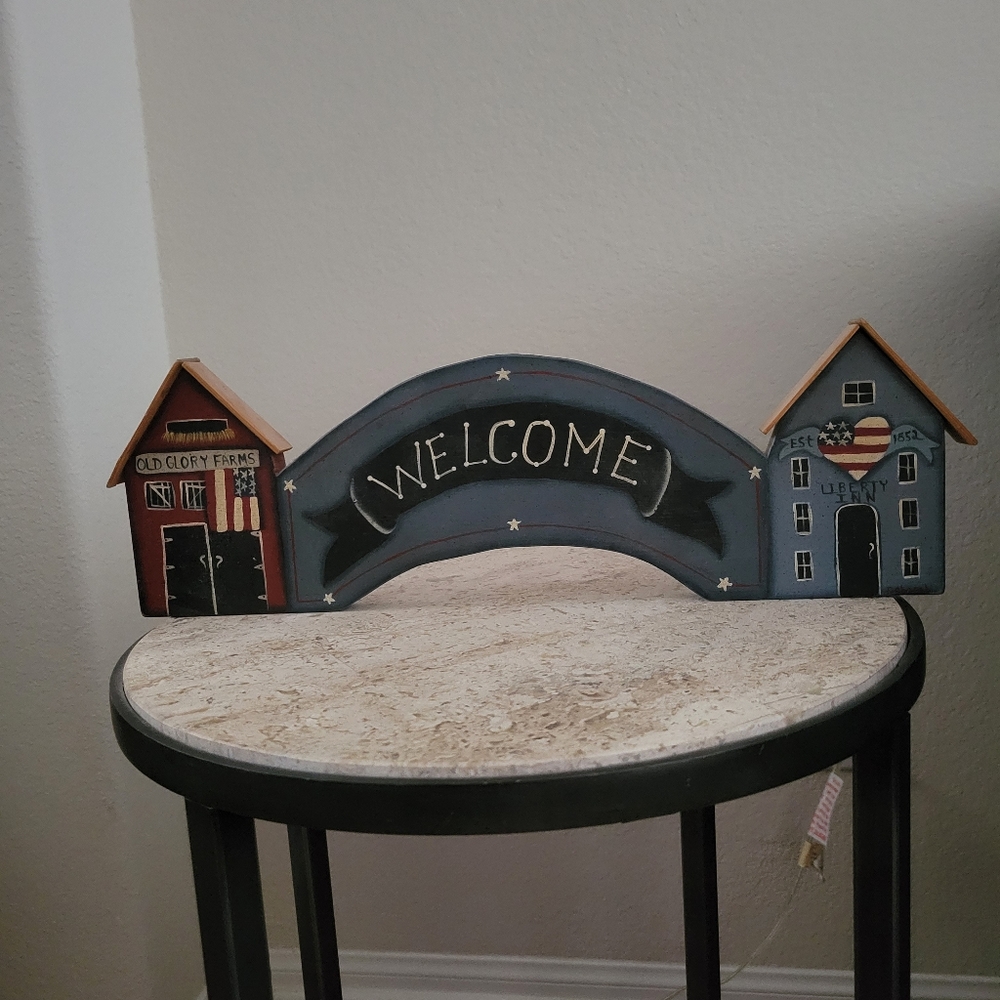 Country Style Welcome Sign